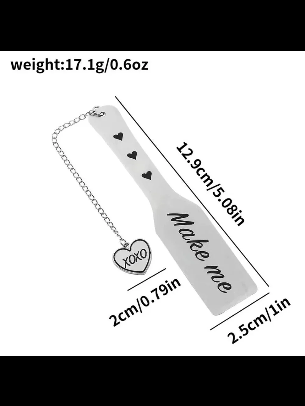Good Girl BDSM Metal Bookmark